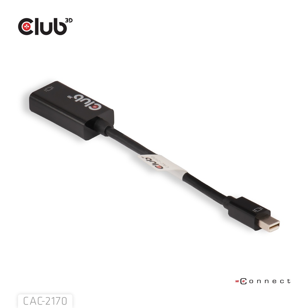 Mini DisplayPort™ 1.2 to HDMI™ 2.0 UHD Active Adapter