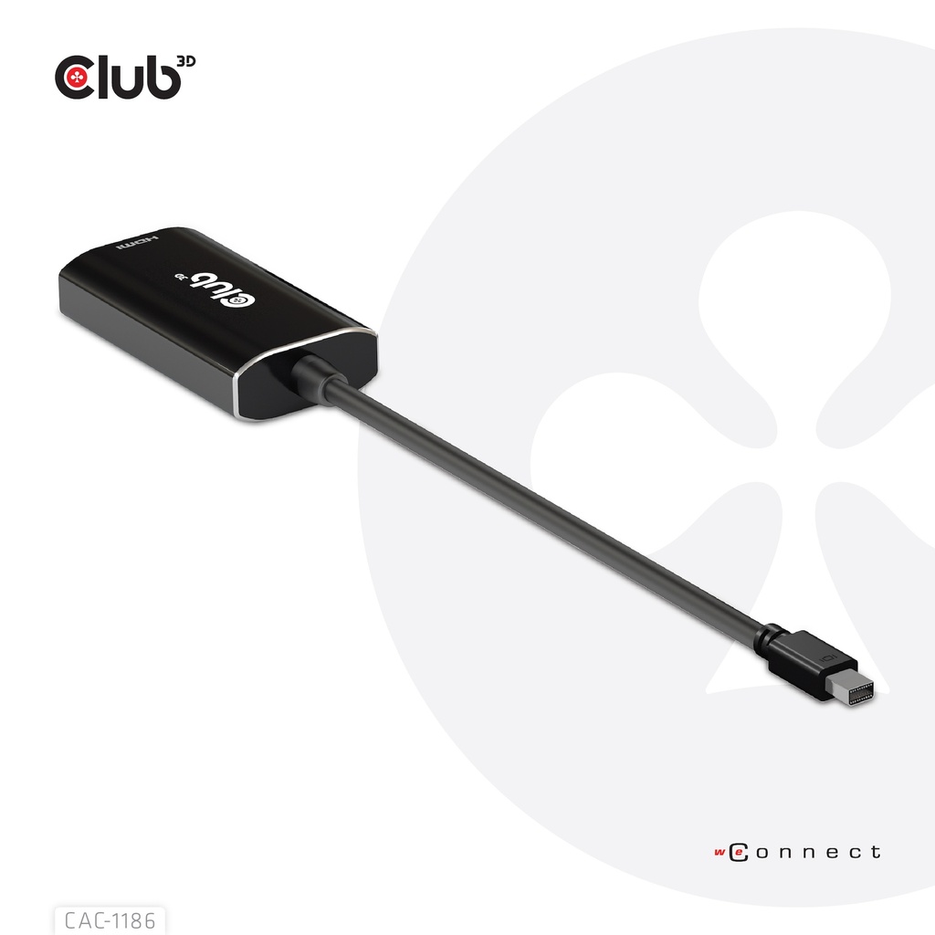 Mini  Displayport™ 1.4 to HDMI™ 4K120Hz with DSC1.2 Active Adapter M/F
