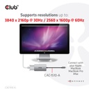 USB-C® to Dual Link DVI-D HDCP OFF version Active Adapter M/F for Apple Cinema Displays