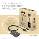 VGA and USB-A to HDMI™ Adapter with Pigtail M/F 0.6m/1.97ft 28AWG