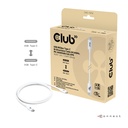 CAC-1572 USB-C® 80Gbps Certified 240W 8K240Hz 1.2m White Cable