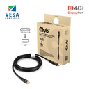 CAC-1561 USB‑C® to Mini DisplayPort™ DP40 Bidirectional VESA Certified Cable 2m/6.56ft