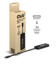 CSV-1554 USB‑C® to Triple HDMI™ MST Hub 4K60Hz