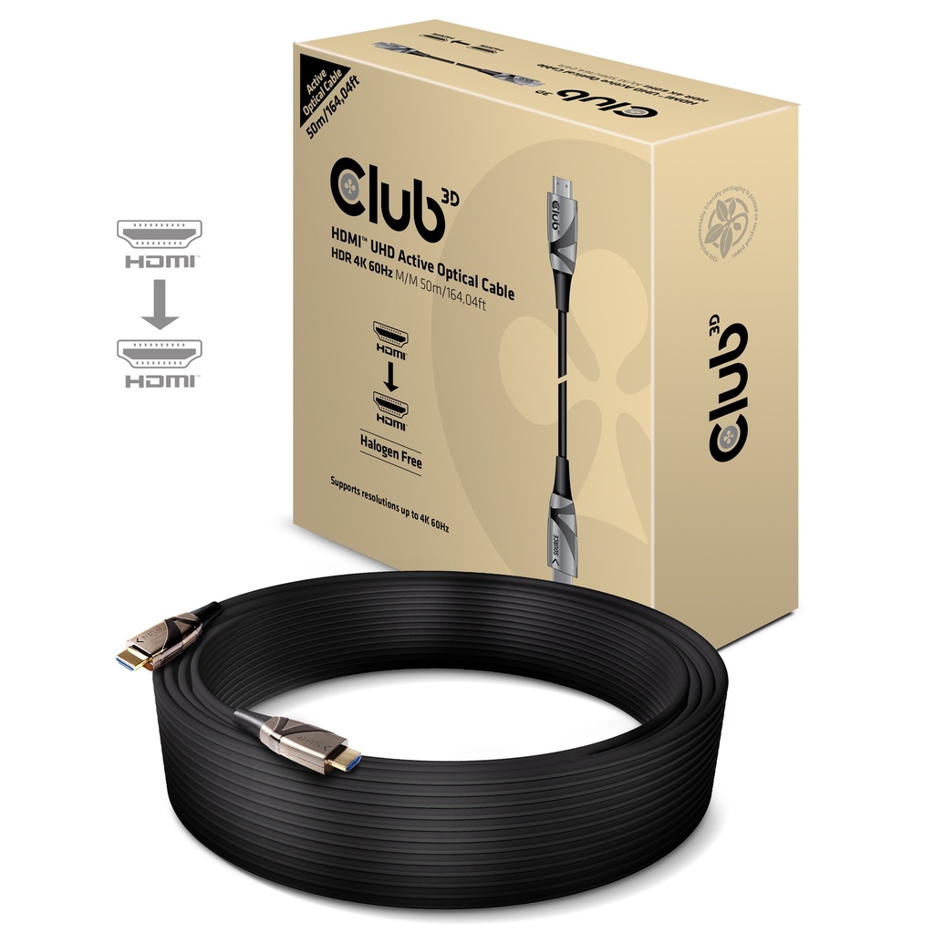 CAC-1391 HDMI™ 2.0 UHD AOC HDR 4K60Hz Cable 50m/164.04ft