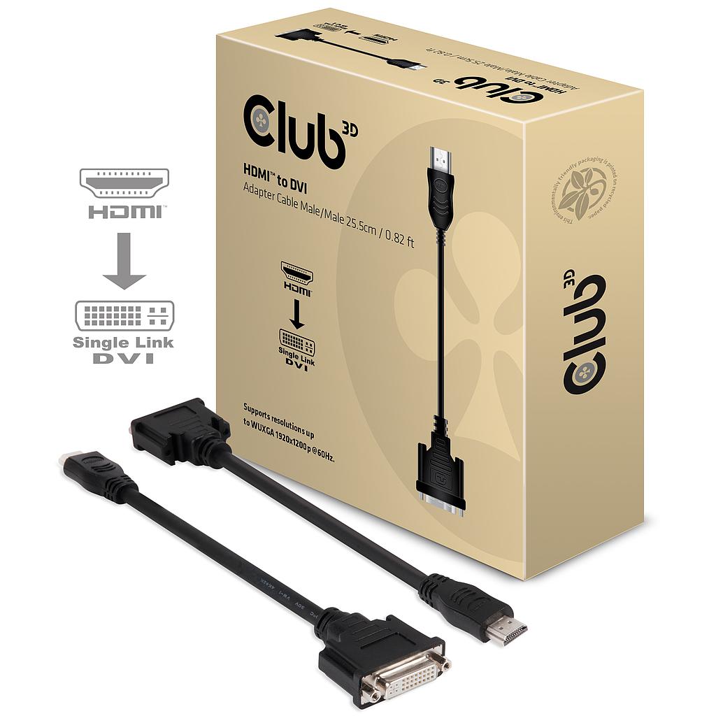 CAC-HMD>DFD HDMI™ to DVI‑D Single Link Passive Adapter