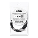 CAC-2163 Mini DisplayPort™ to DisplayPort™ 1.2 Cable M/M 2m/6.56ft