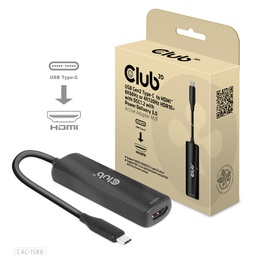 [CAC-1588] CAC-1588 USB‑C® to HDMI™ 2.1 Adapter 8K60Hz + PD 100W