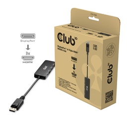 [CSV-7330] CSV-7330 DisplayPort™ to Triple HDMI™ 8K60Hz Hub