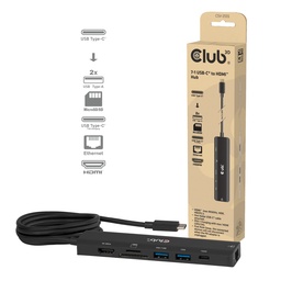[CSV-2555] CSV-2555 7‑in‑1 USB‑C® to HDMI™ Hub 4K60Hz PD 3.1 140W 1m/3.28ft