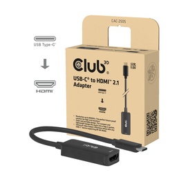 [CAC-2505] CAC-2505 USB‑C® to HDMI™ 2.1 Adapter 8K60Hz