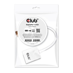 [CAC-2003]  CAC-2003 DisplayPort™ to VGA Active Adapter 