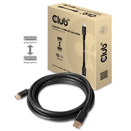 [CAC-1069B] CAC-1069B DisplayPort 1.4 HBR3 8K Cable M/M 4m/13.12ft