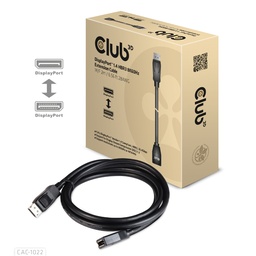 [CAC-1022] CAC-1022 DisplayPort™ 1.4 HBR3 Extension Cable 8K60Hz/4K144Hz M/F 2m/6.56ft
