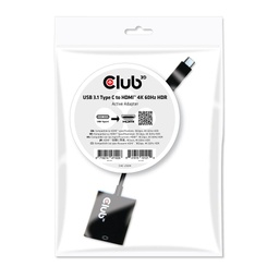 [CAC-2504] CAC-2504 USB‑C® to HDMI™ 2.0 UHD 4K60Hz Active Adapter