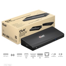 [CSV-1562] CSV-1562 USB‑C® 5Gbps Universal Triple 4K60Hz Charging Dock