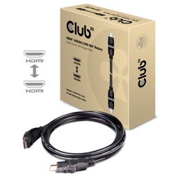 [CAC-1360] CAC-1360 HDMI™ 2.0 4K60Hz UHD 360° Rotary Cable 2m/6.56ft