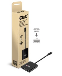 [CSV-1555] CSV-1555 USB‑C® (DP Alt‑Mode) to Dual DisplayPort™ 4K60Hz MST Hub